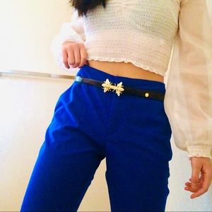 Zara Blue Business Trouser Pants
